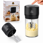 IFOLO One-Touch Electric Butter Churner with Borosilicate Jar | 34oz clear jar with scale lines; makes fresh homemade butter in 5-10 minutes.